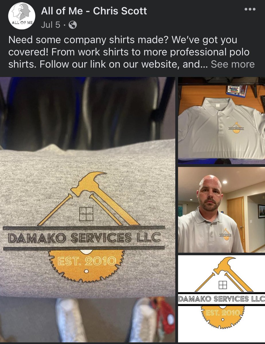 ChrisTheKicker2's tweet photo. Does your company need shirts? Goto the link below and goto my “booking” tab, and select “clothing printing” and let’s get started! 

https://t.co/WNFA4SSy3Y https://t.co/jZmQFW28LY