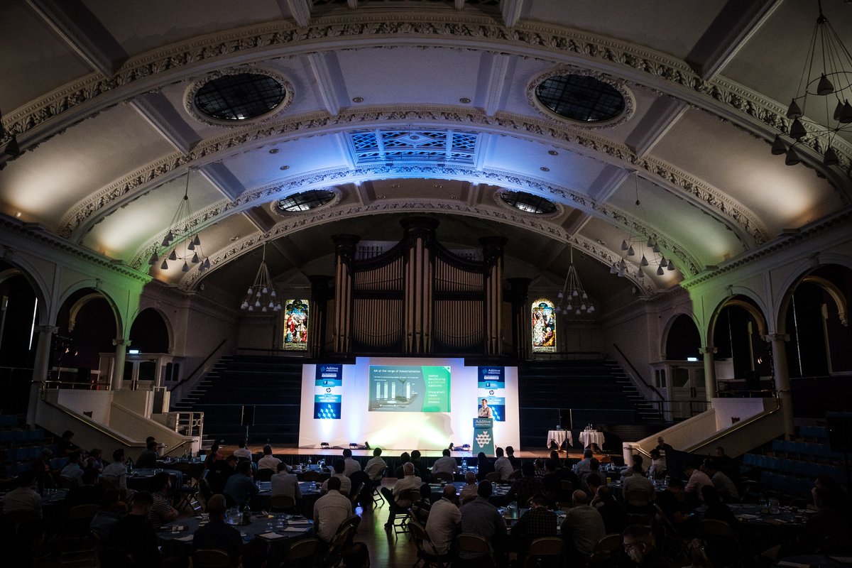 TheAMConference's tweet image. After lunch we have our final four sessions of 2023, covering all things process development and advanced applications! Plenty of learning and fresh insights to be had by all attending. #AdditiveInt2023