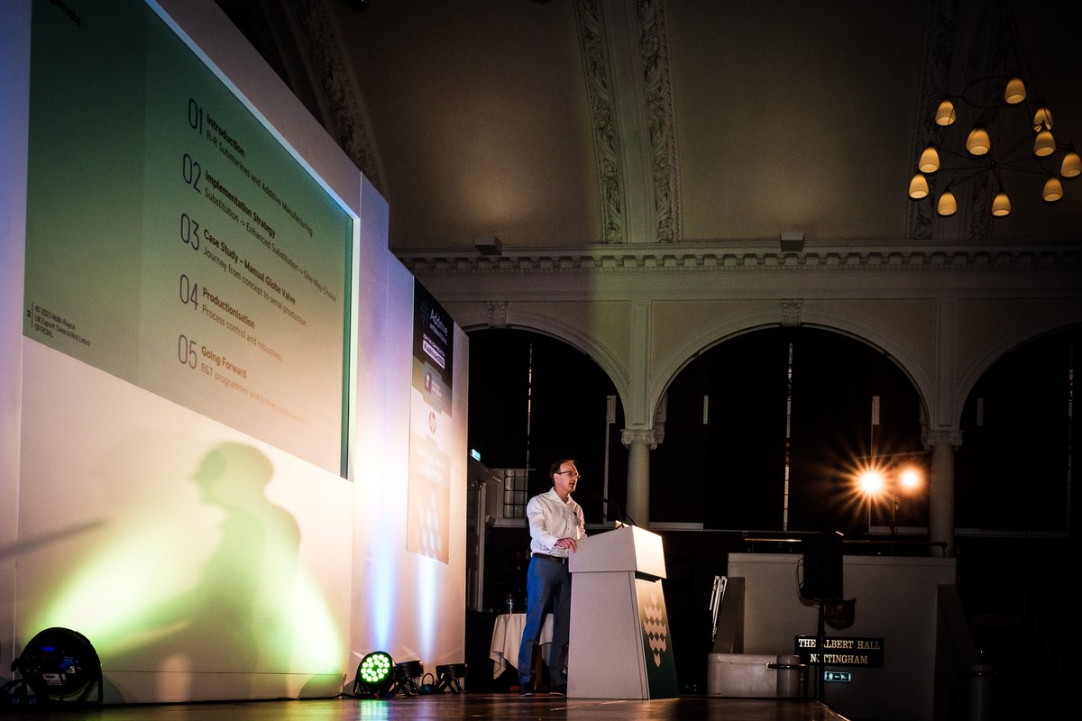 TheAMConference's tweet image. After lunch we have our final four sessions of 2023, covering all things process development and advanced applications! Plenty of learning and fresh insights to be had by all attending. #AdditiveInt2023