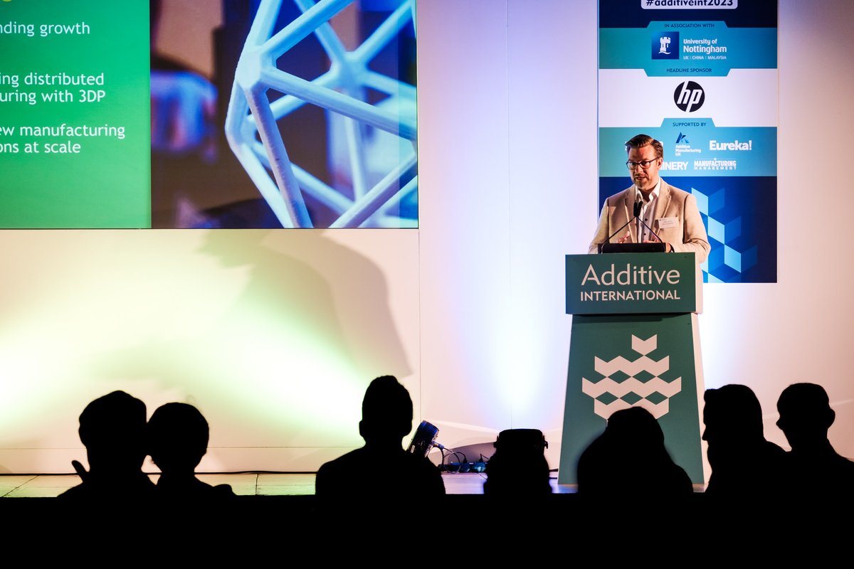 TheAMConference's tweet image. After lunch we have our final four sessions of 2023, covering all things process development and advanced applications! Plenty of learning and fresh insights to be had by all attending. #AdditiveInt2023