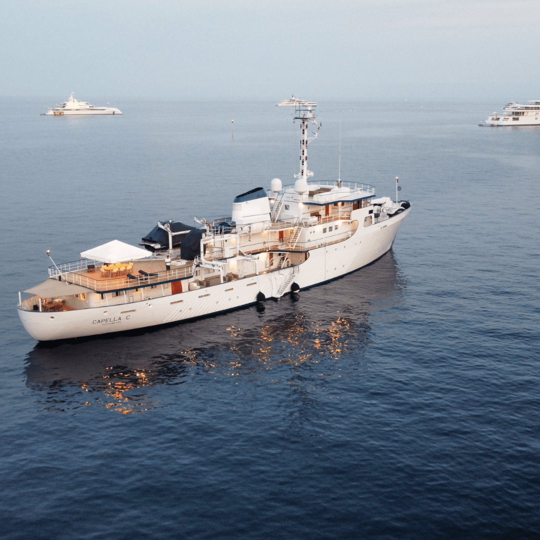 SuperYachtsMC's tweet photo. CAPELLA C: Explorer yacht FOR SALE π₯οΈπ
59m | 1968/2017 | Scheepswerf Gebr. Pot
π Tarragona
Enquire now to book a viewing @superyachtsmonaco
#CapellaC #Yacht #LuxuryLifestyle #MonacoVibes #DreamDestinations
#ElevatingExperiences #luxuryyacht #boat #boatlife #boatparty https://t.co/ZB4lW4A7Cy