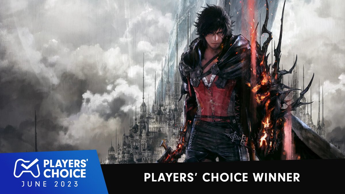 PlayStation's tweet photo. The June 2023 Players’ Choice poll results are in – Final Fantasy XVI continues the magical legacy: https://t.co/gnRAm31nsn https://t.co/ncDouczh52