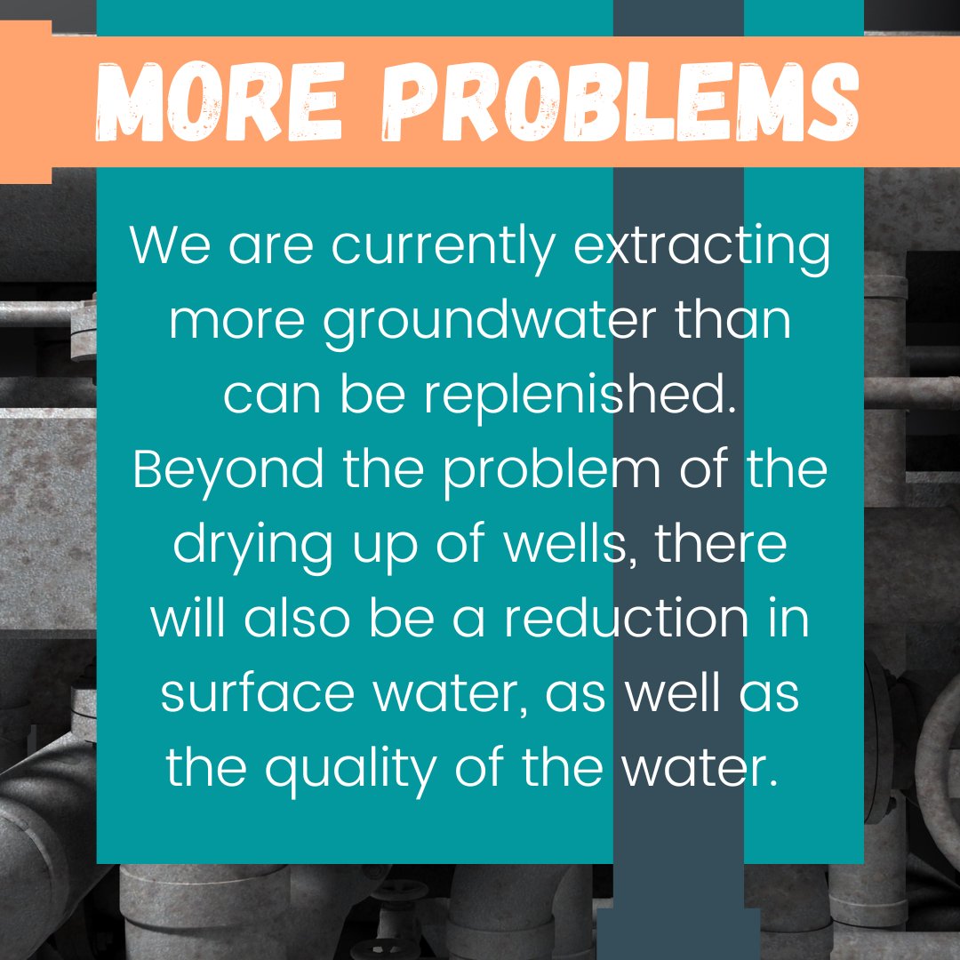 plastictides's tweet image. Groundwater is a crucial resource on our planet, one that is facing a crisis as we speak. Swipe to learn more about groundwater, what's going wrong, and what we can do to help replenish this natural resource. 💧🚰
----
#LiveUpstream