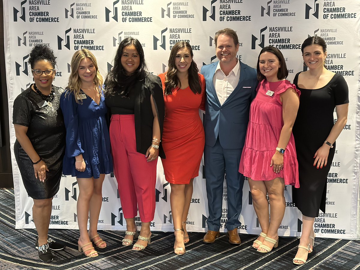 A HUGE thank you to the incredible powerhouse staff of <a href="/nashchamber/">Nashville Area Chamber of Commerce</a> for all they do!