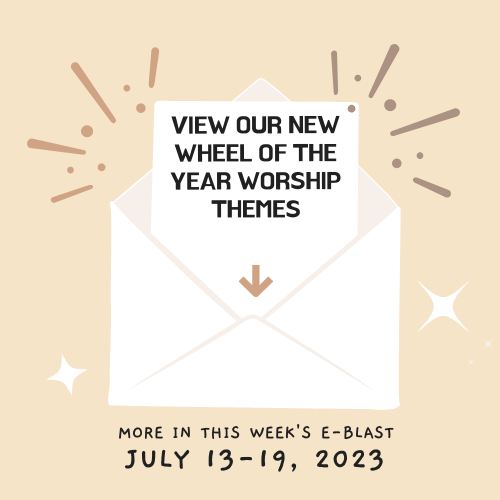 FirstUUNash's tweet photo. Let’s spread joy this year and beyond! 🤩 Intentionally seek out moments of joy in your life and share them with others. Check out our latest e-blast to learn how! #seekjoy #sharehappiness #spreadhappiness #FUUN Weekly E-blast, July 13 - 19 - https://t.co/liWPPSWYFP https://t.co/2krPqrPmkL