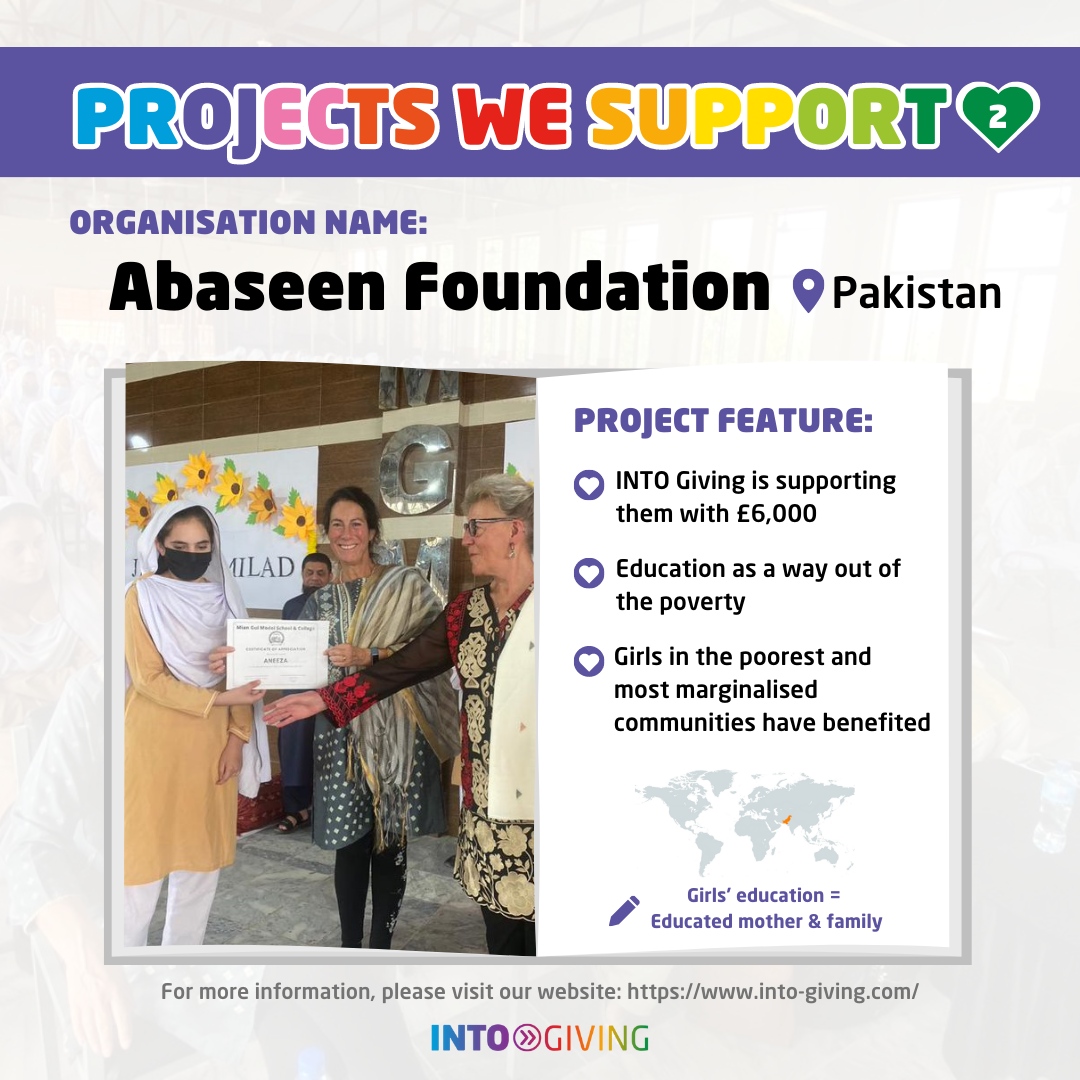 INTO Giving tweet media