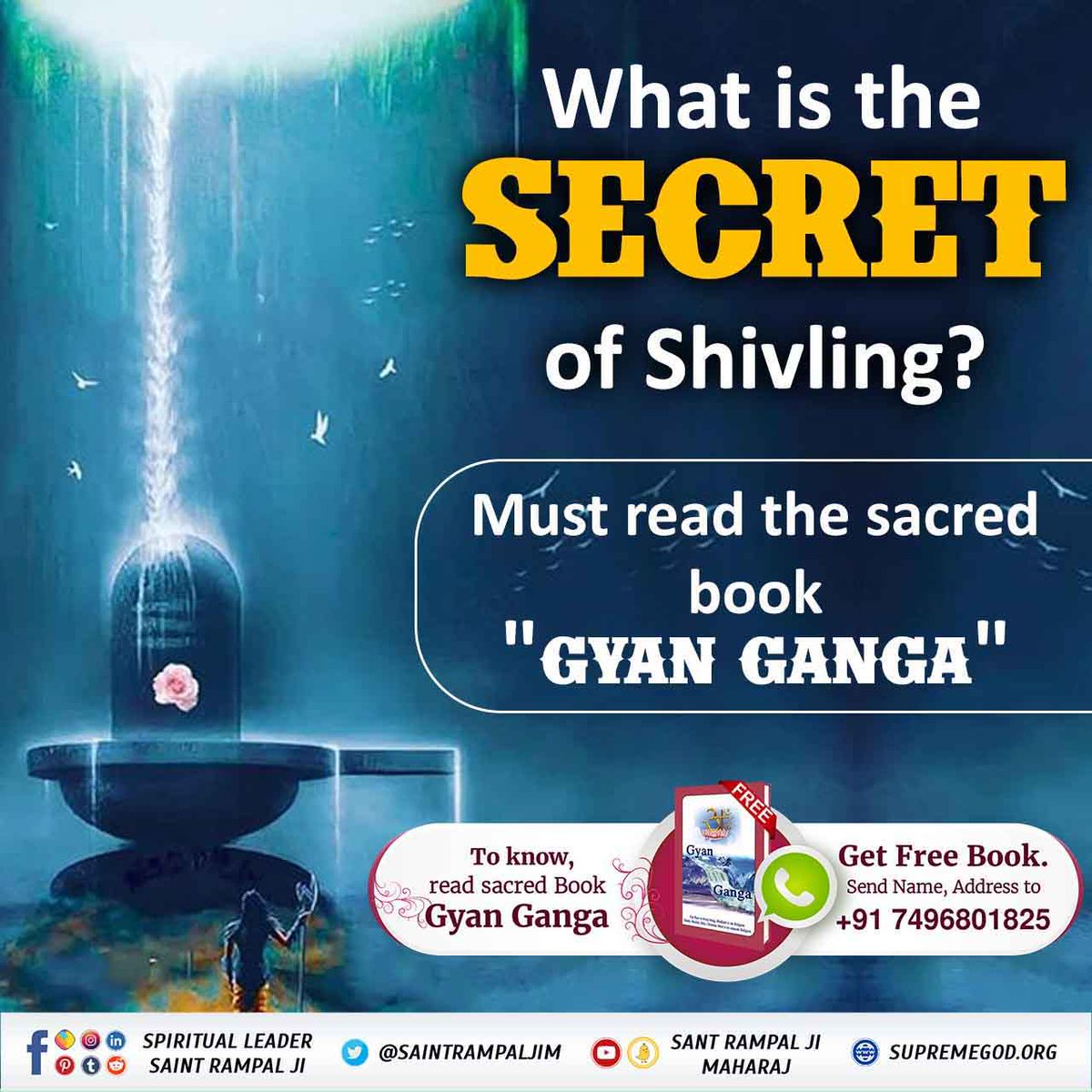 #SecretsOfLordShiva What is the SECRET of Shivling? Must read the sacred book GYAN GANGA ज्ञान गंगा