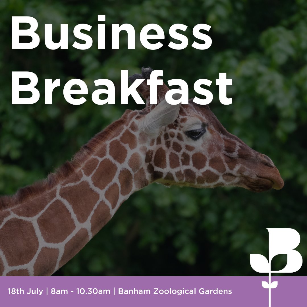 Start your day off in the most extraordinary way by joining us for an unforgettable Business Breakfast Event at <a href="/banhamzoo/">Banham Zoo</a> where you will be able to feed one of their Giraffes! 🦒

Secure your place today! 🐯
norfolkchamber.co.uk/chamber-events…
