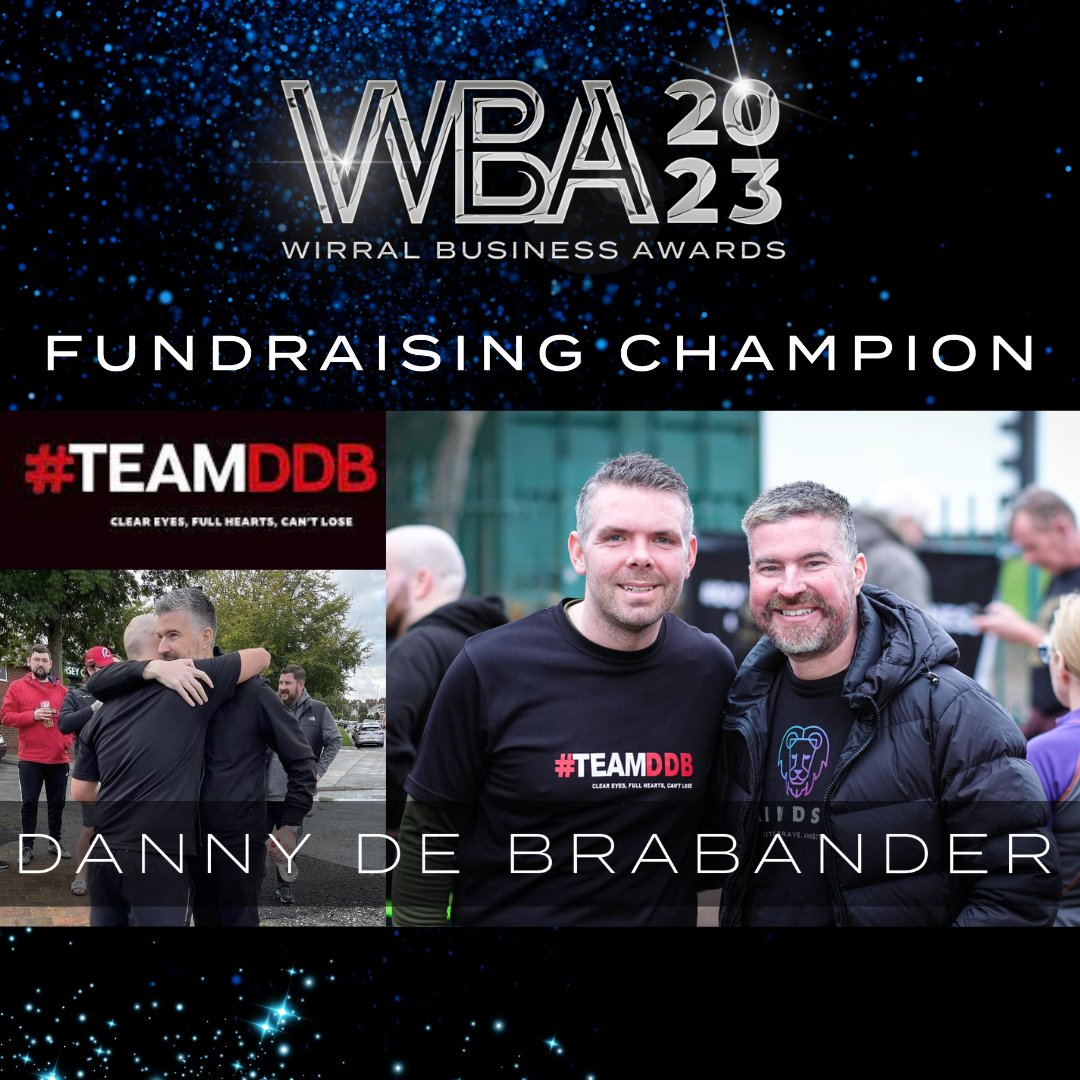 Throughout his journey, Danny has turned his negative situation into a positive by setting up a fundraising charity called <a href="/TeamDDB1/">DDB</a> which has to date raised over £130,000 for the local community.

We were delighted to present Danny with the Fundraising Champion Award