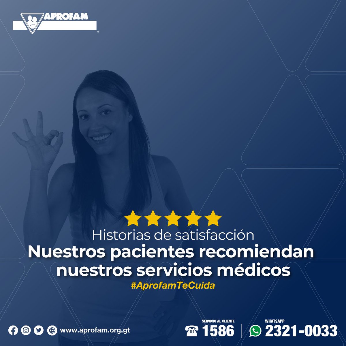 Aprofam's tweet photo. Visita cualquiera de nuestras 22 sedes, y descubre por qué muchos recomiendan nuestros servicios.

#APROFAMteCuida #salud https://t.co/VSMR79NWzq