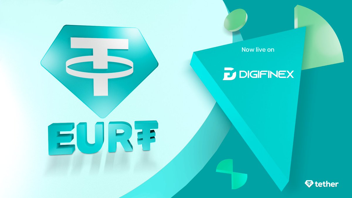 Euro #Tether (EUR₮) To Launch On <a href="/DigiFinex/">DigiFinex Global</a>

tether.to/en/euro-tether…