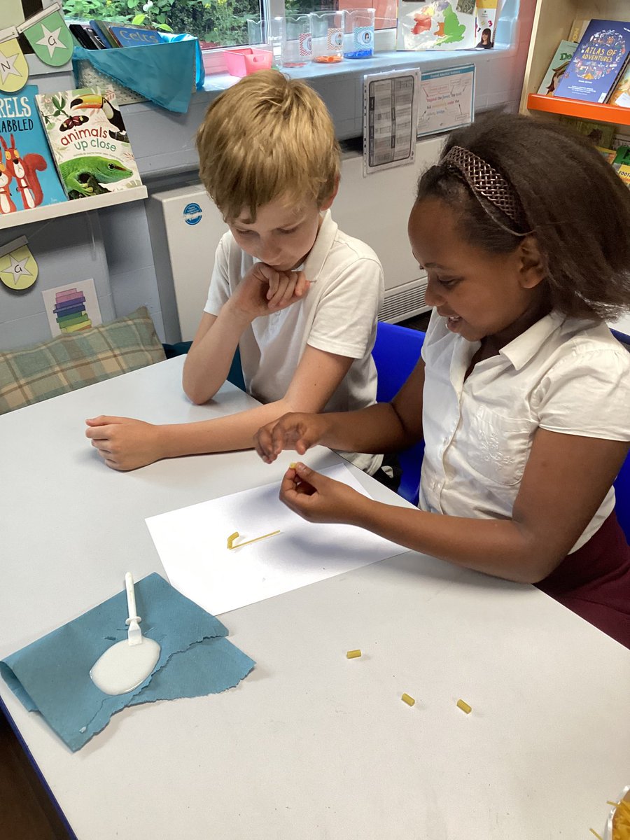 Eastwardprimary's tweet photo. 3S are currently learning about the human skeleton in science! Yesterday we labelled the skeleton and today we are making it out of pasta! ๐ @Vision_M_A_T #visionmat https://t.co/2wKTc7eVeI