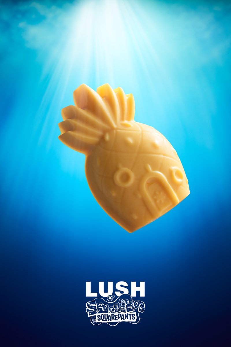 LushMiddleEast's tweet photo. Lush Deep Dives: Home Sweet Pineapple Body Balm is a packaging-free, tropical-scented butter that leaves you super soft. #SPONGEBOBXLUSH https://t.co/43RzocvL20 https://t.co/58GYgYQ1Nz