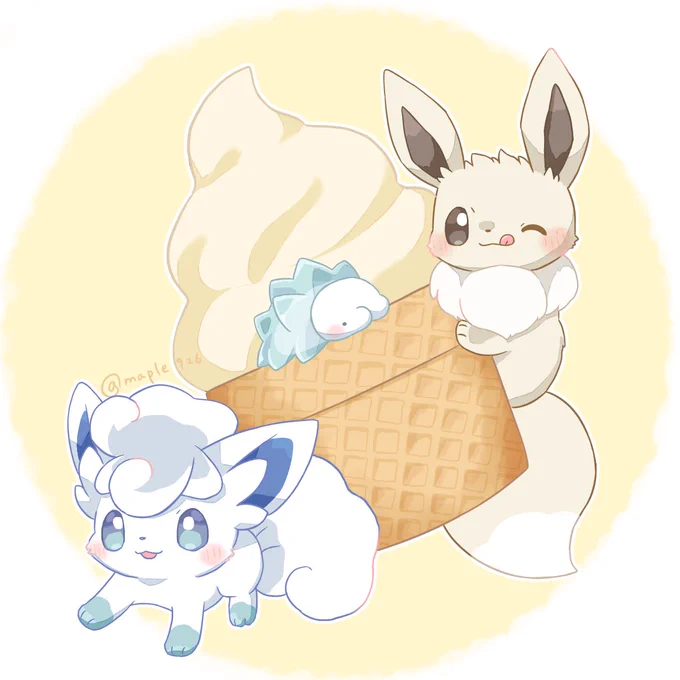 バニラアイス