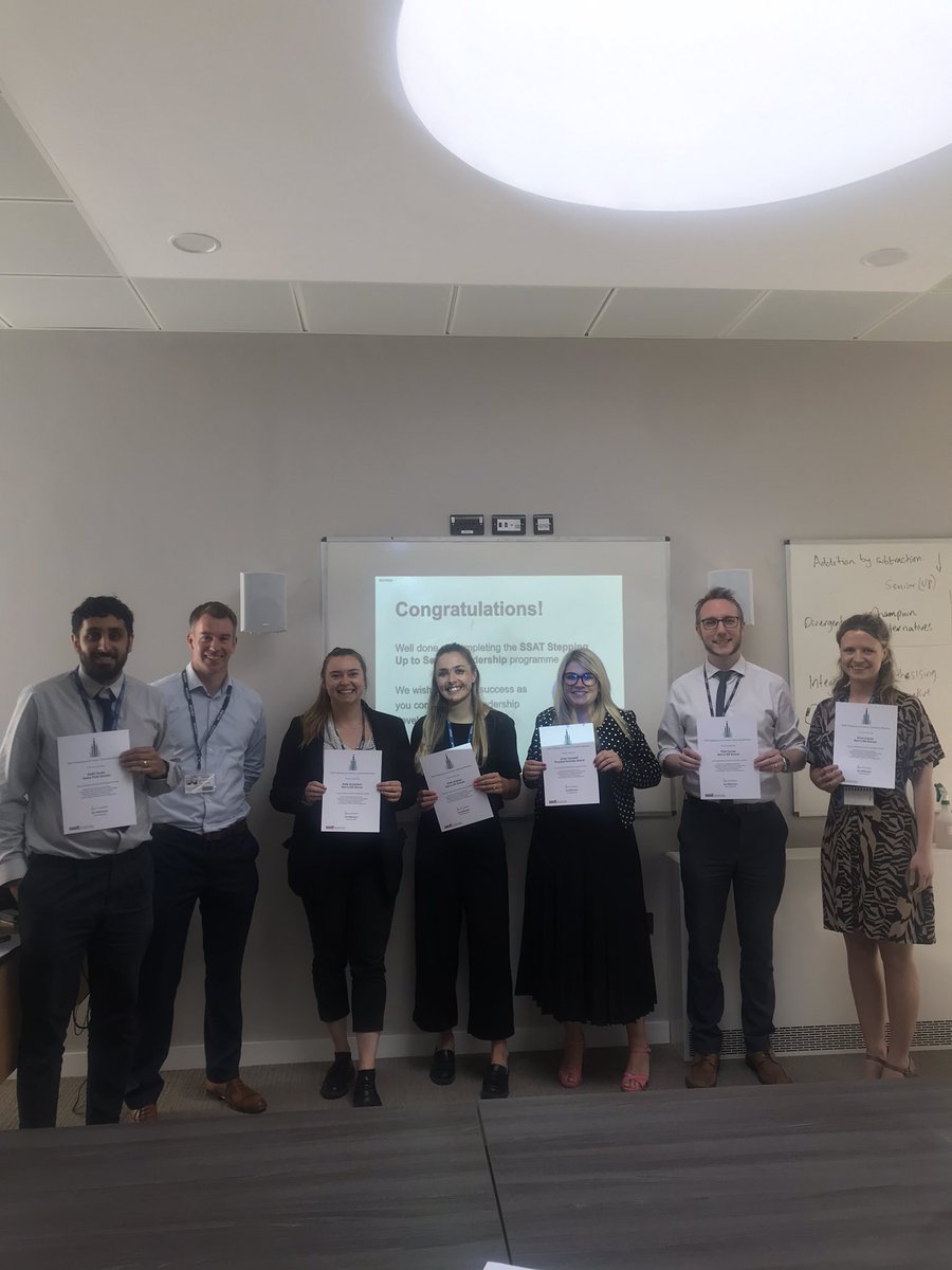 futuresteaching's tweet photo. Colleagues from @stokeparkschool @BH_Coventry @PKS_Coventry @MytonSchool celebrating and sharing their leadership journeys and learning from the @ssat ‘Stepping Up to Senior Leadership’ Programme @TheFuturesTrust #CPDL #BrighterFuturesTogether https://t.co/p6UkRxwuzF