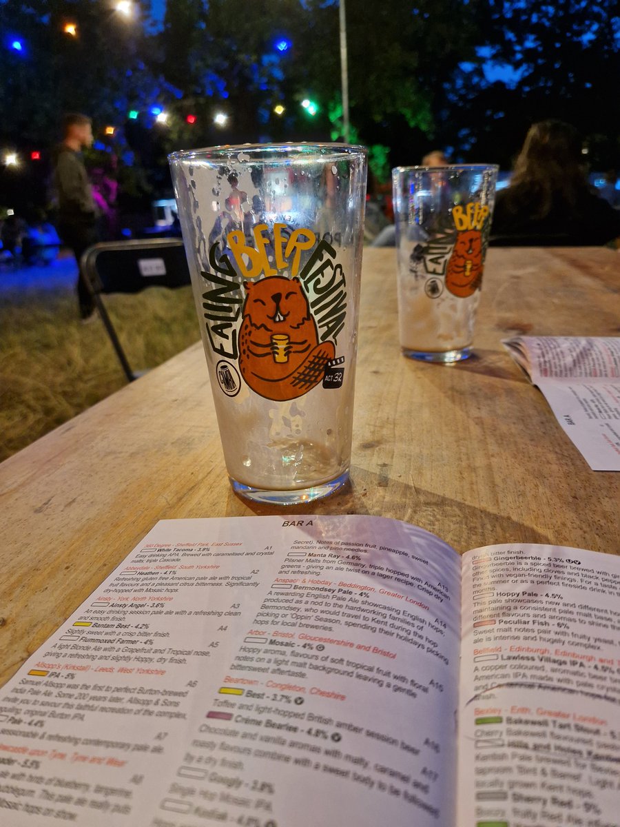 Twas a rather marvellous evening at @ealingbeerfestival 🍺 🍻