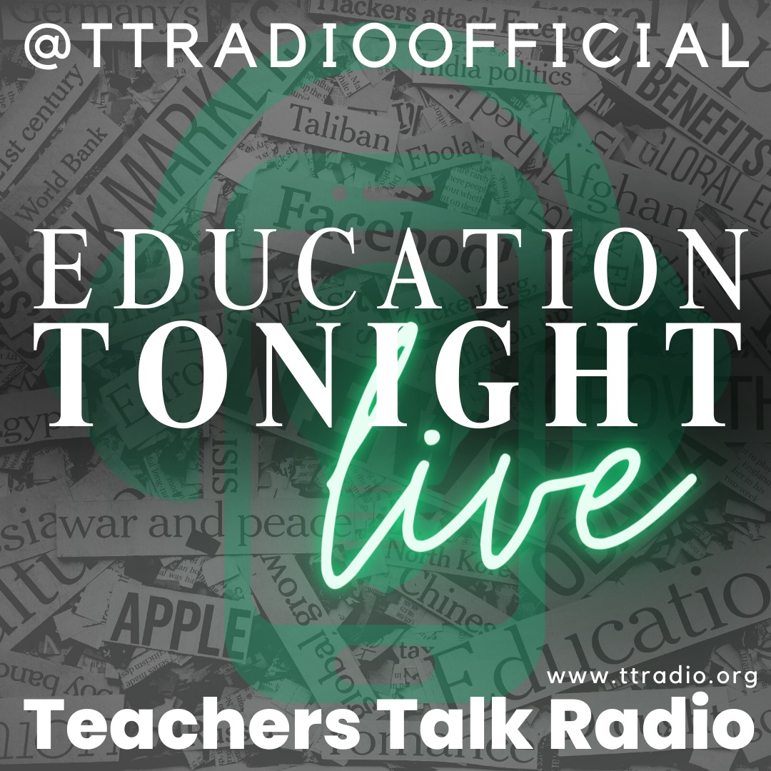 We are LIVE 

It’s the Education Tonight Show with @BrentPoland1 on Twitter Spaces!

Brent is exploring all things safety in schools, summer plans, strikes, and more! 

x.com/i/spaces/1ZkKz… 

#TTRadio