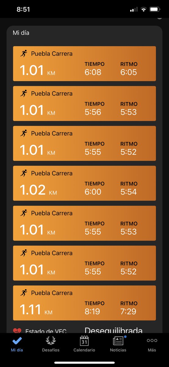 Glacue64's tweet photo. Terminando entrene
#FelizJueves
6x1000 a gustisimoooo♥️
Rumbo a @berlinmaraton
@adidasrunning
#splitadidas #30k
Excelente día para todos!
@logrartusmetas
@ComuniRunners
@ManicomioRunner
@MeEncantaCorrer
@CorroAMiPaso https://t.co/NG64Xw9nSn