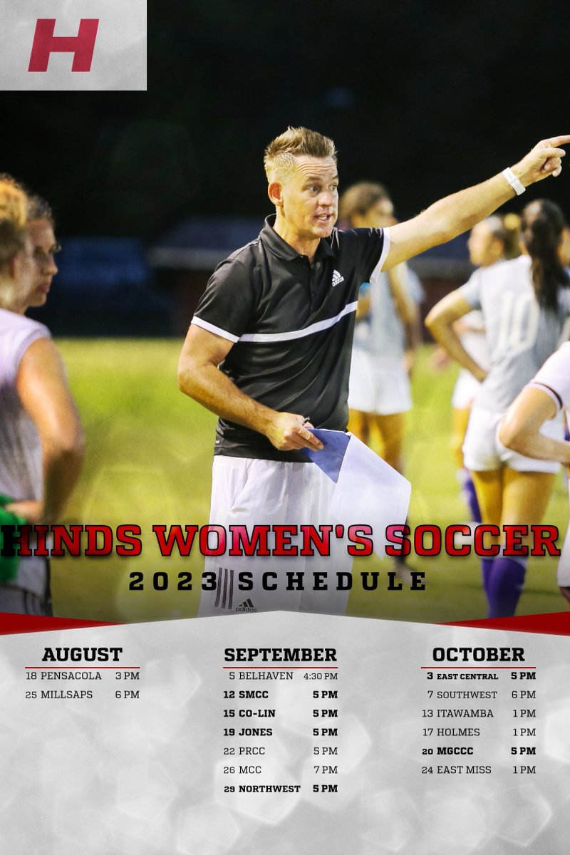HindsCC_WSOC's tweet photo. 𝐖𝐨𝐦𝐞𝐧’𝐬 𝐒𝐨𝐜𝐜𝐞𝐫 𝐑𝐞𝐥𝐞𝐚𝐬𝐞𝐬 𝟐𝟎𝟐𝟑 𝐒𝐜𝐡𝐞𝐝𝐮𝐥𝐞  

📰 | https://t.co/DVcWBd0e1w

 #GoHINDS🦅 https://t.co/njmgCpYjPA
