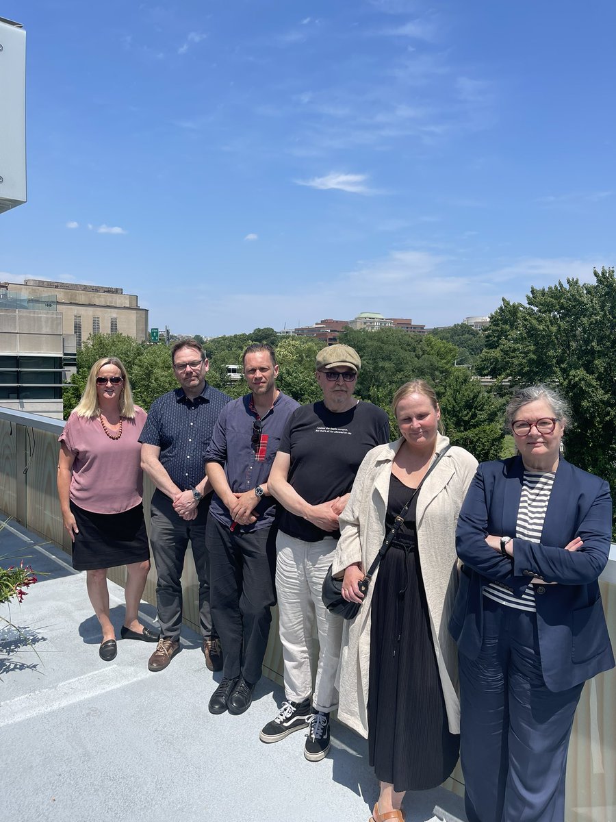 Our friends from Business Iceland and the 🇮🇸 export music industry, Útón, came to see Amb. <a href="/BEllertsdottir/">Bergdís Ellertsdóttir</a> and her team after an important engagement at <a href="/nivassoc/">NIVA - National Independent Venue Association</a> this week, where Icelandic music was given a fantastic platform. 🙌🙏