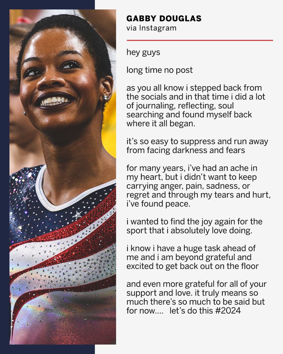 Gabby Douglas is BACK‼️, image size:960x1200
