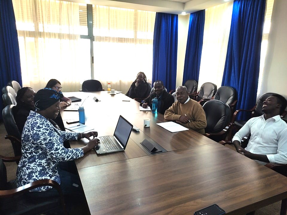 RCMRD_'s tweet photo. Our @RCMRD_ team hosted Dr. Gohar Ghazaryan @ghazaryangohar from Leibniz Centre for Agricultural Landscape Research -ZALF @ZALF. She paid a courtesy visit on #RCMRD staff working on the #ADM Kenya project implemented by #ZALF, #RSS,@icipe and #RCMRD. https://t.co/h9hlLtPE4o