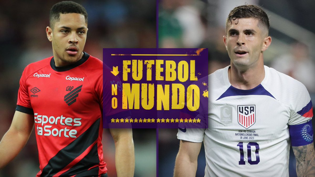 ESPNBrasil's tweet photo. 🎙 PODCAST #FutMundo 🎙

#250: Vítor Roque no Barcelona e um novo começo para Pulisic

🎧👉 https://t.co/MC3mTyZ4kr https://t.co/6G13CPkj8t