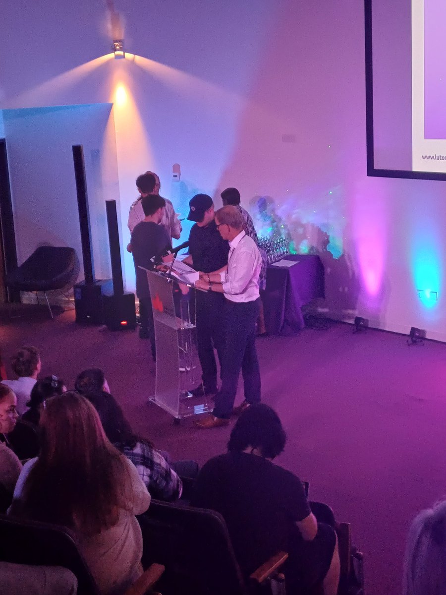 Our Young People receiving their well earned awards #CEP #LutonCares
