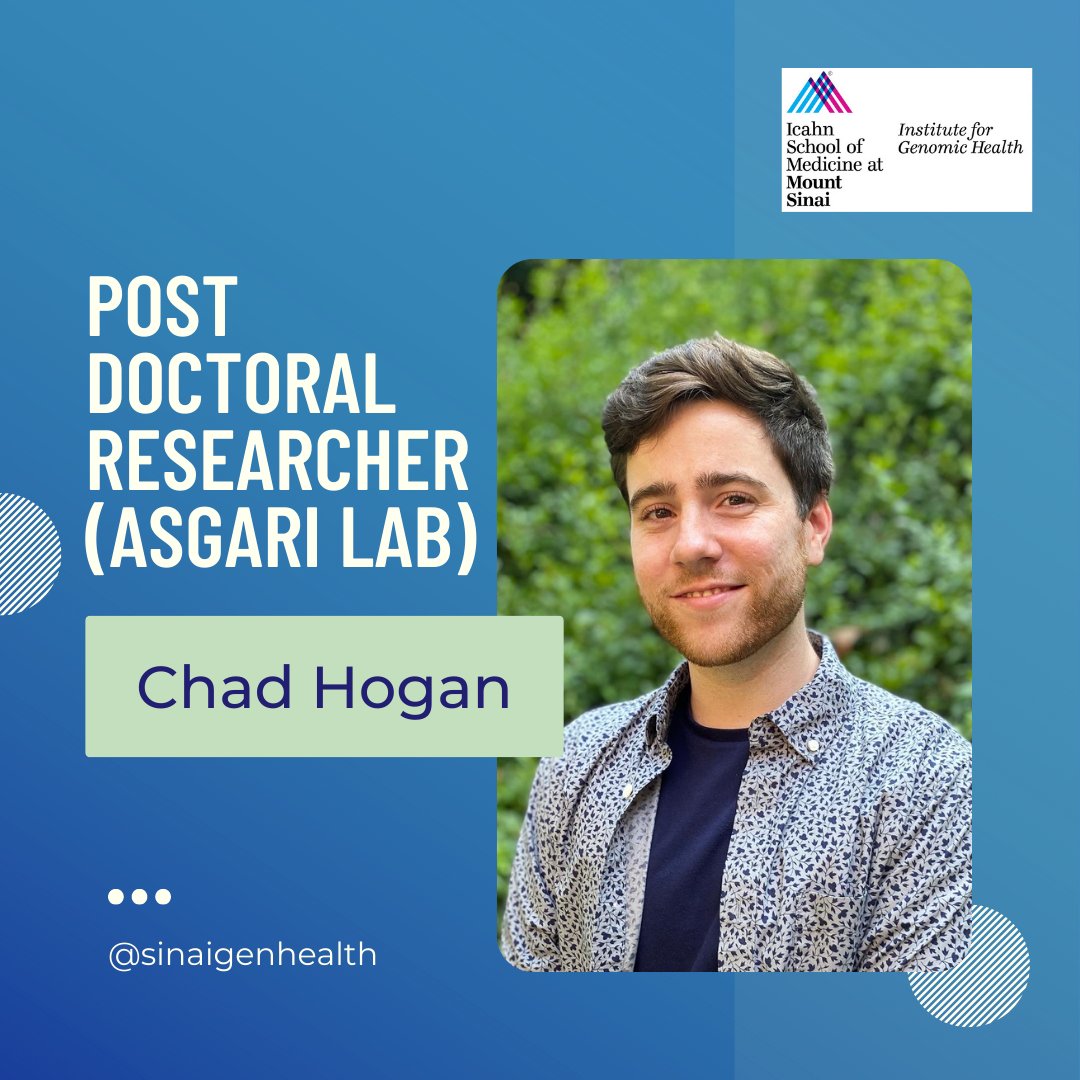 Join us in welcoming our new Post Doc Chad Hogan, who is joining faculty member Samira Asgari's (<a href="/asgari_samira/">Samira Asgari | سمیرا عسگری</a>) lab!

#welcome #genetics #bioinformatics #infectiousdisease