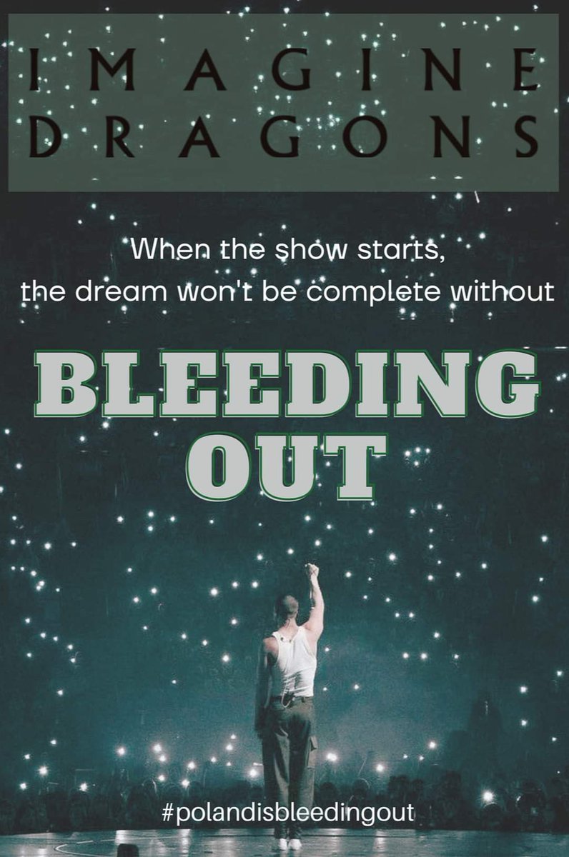 nobodyknowsss_'s tweet photo. #polandisbleedingout
@DanielPlatzman @DanReynolds @benamckee @WayneSermon 
after 7 years here we go again, hope to hear from you guys this amazing song another time in Poland! https://t.co/GXQWnbelmi