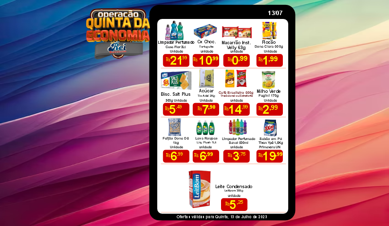 reisuper's tweet photo. Quinta Maluca no Rei Supermercado!
📷Rei Supermercado, o endereço das melhores compras.⠀
📷Peça pelo nosso WhatsApp Delivery Grátis (64) 9.9903-5233
📷 Visite-nos na Av. Pégaso 254 Chapadão do Céu - GO⠀⠀⠀
📷Acesse nosso site e faça seu pedido online pelo nosso menu digital. https://t.co/SnOD7lyLvu