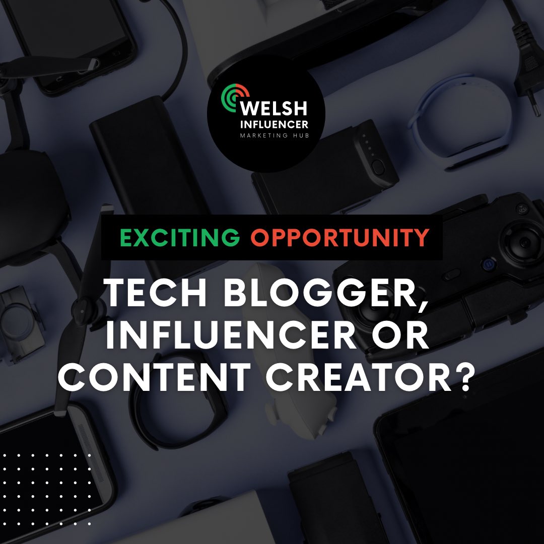 Share gadgets, gaming, AI or other tech with your followers? 📱🤖💻 We’re looking for tech-savvy influencers (UK-wide 🇬🇧) with an engaged following of 10,000+ to help promote an international tech summit at the ICC Wales this October. Interested? DM us for details!👉🏻📧