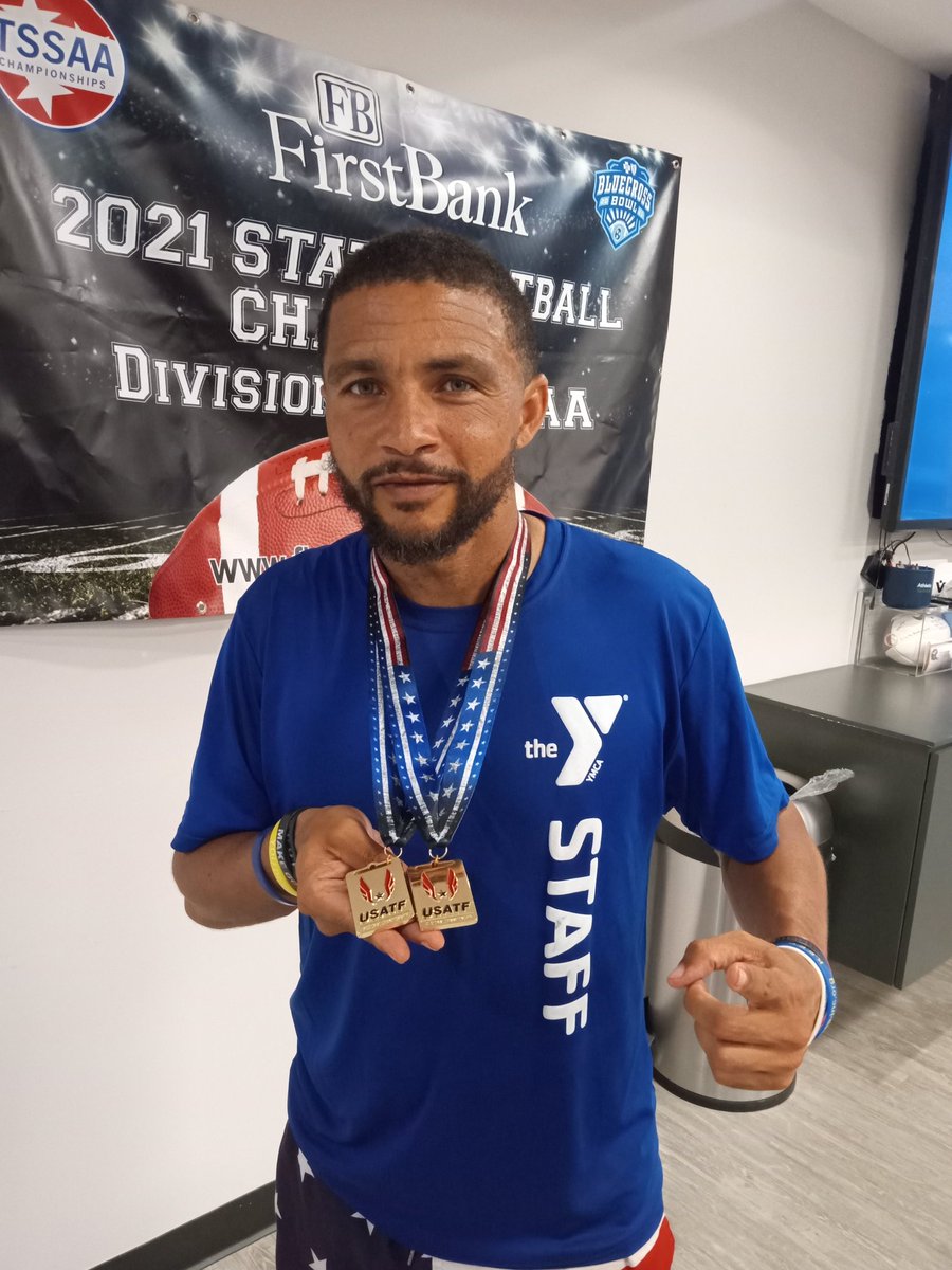 Last month we highlighted Eric Speer, a day camp counselor at the @blankfamilyymca after he won the Juneteenth Atlanta Freedom 5K. Recently, Eric won the 5,000-meter and 800-meter races at the @USATF Southeastern Championships!

Eric says, “I look forward to competing in the… https://t.co/tEqlU3Ubkf https://t.co/ursW7AbAg3