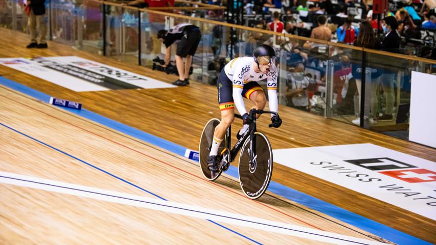 #EuroTrack23 | Beñat Garaiar y Ekain Jiménez concluyen 9º y 11º respectivamente en el Km CRI sub23 del Europeo de Pista

➡ Gran actuación de Garaiar, de primer año, que ha logrado un crono de 1'02"585
➡ Jiménez, por su parte, ha completado la prueba con un registro de 1'02"932
