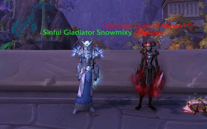 1.8 first day back with last season gear 426 ilvl and no new set pieces, lets go we are back 🥵 https://t<a href="/tag/wow_partner"class="tags"><span>#wow_partner</span></a><a href="/tag/cataclassic"class="tags"><span>#cataclassic</span></a>