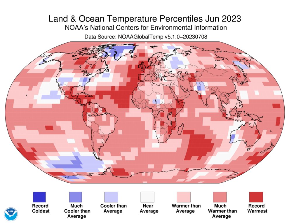 🔥 June was the hottest June humans have ever recorded 🌡️ Ocean surface temperatures also set a record high, according to @NOAANCEI But how do we know that? The answers are tucked away in a basement in the Blue Ridge Mountains of North Carolina: nbcnewyork.com/news/national-…