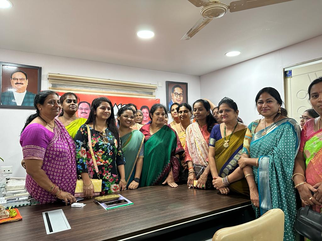 BJP MAHILA MORCHA ANDHRA PRADESH tweet media