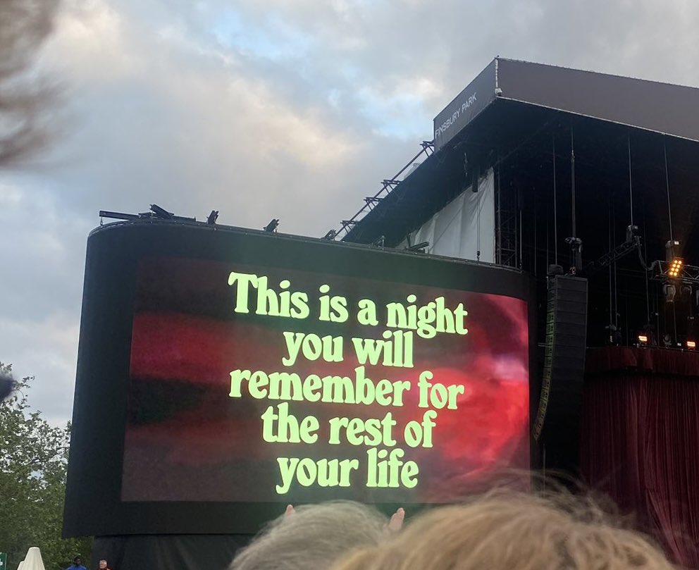 EditorJangles's tweet image. Thank you @welovepulp @therealnickbank for a night I’ll remember for the rest of my life (you were right about that!) at @FinsburyParkLdn (bit late to the party with my post!)