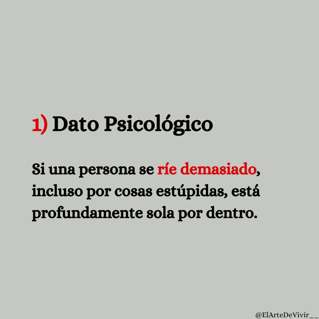 7 conductas Psicológicas que debes conocer:

1.