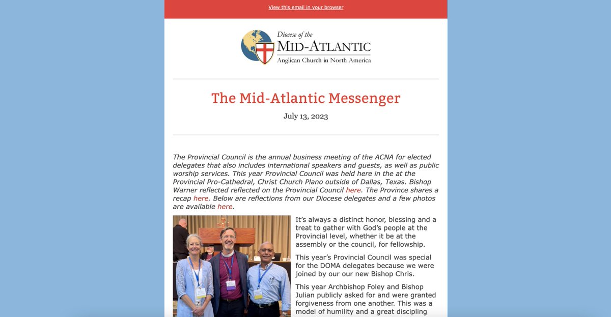 Mid-Atlantic Diocese tweet media
