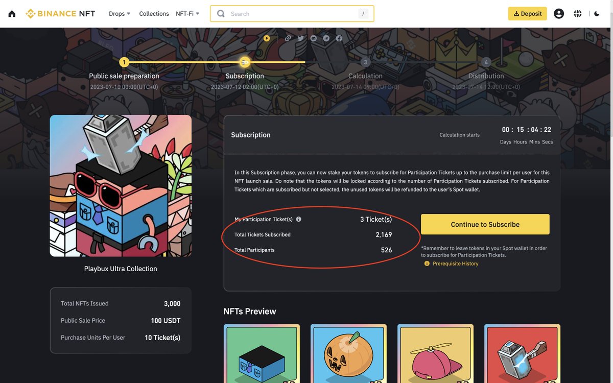 🔥 Prize Pool : 450 USDT
(150 $  for each winners)
☑️ RT &amp; Tag 3 friends 

Playbux Ultra collection NFT benefits : 

✅ Exclusive Ultra Stamp Pool for PBUX token
✅Extra Pool for Walk to Earn Redemption 
✅Free Weekly Mystery Box Pieces
✅Boosted Shop to Earn Cashback 
✅Double