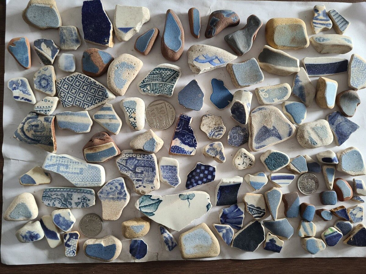 😍#Seapottery supplies for #crafters
🎵China from the sand🎶
🌊All shapes, sizes & colours for #crafting
🌎ebay.co.uk/usr/seaglassst…………   
#seapotteryjewellery #seaglassjewelry  #seachina #beachcombing #upcycle #bluewillow #vintage #surftumbled #beachfinds #seaglass #northeast
