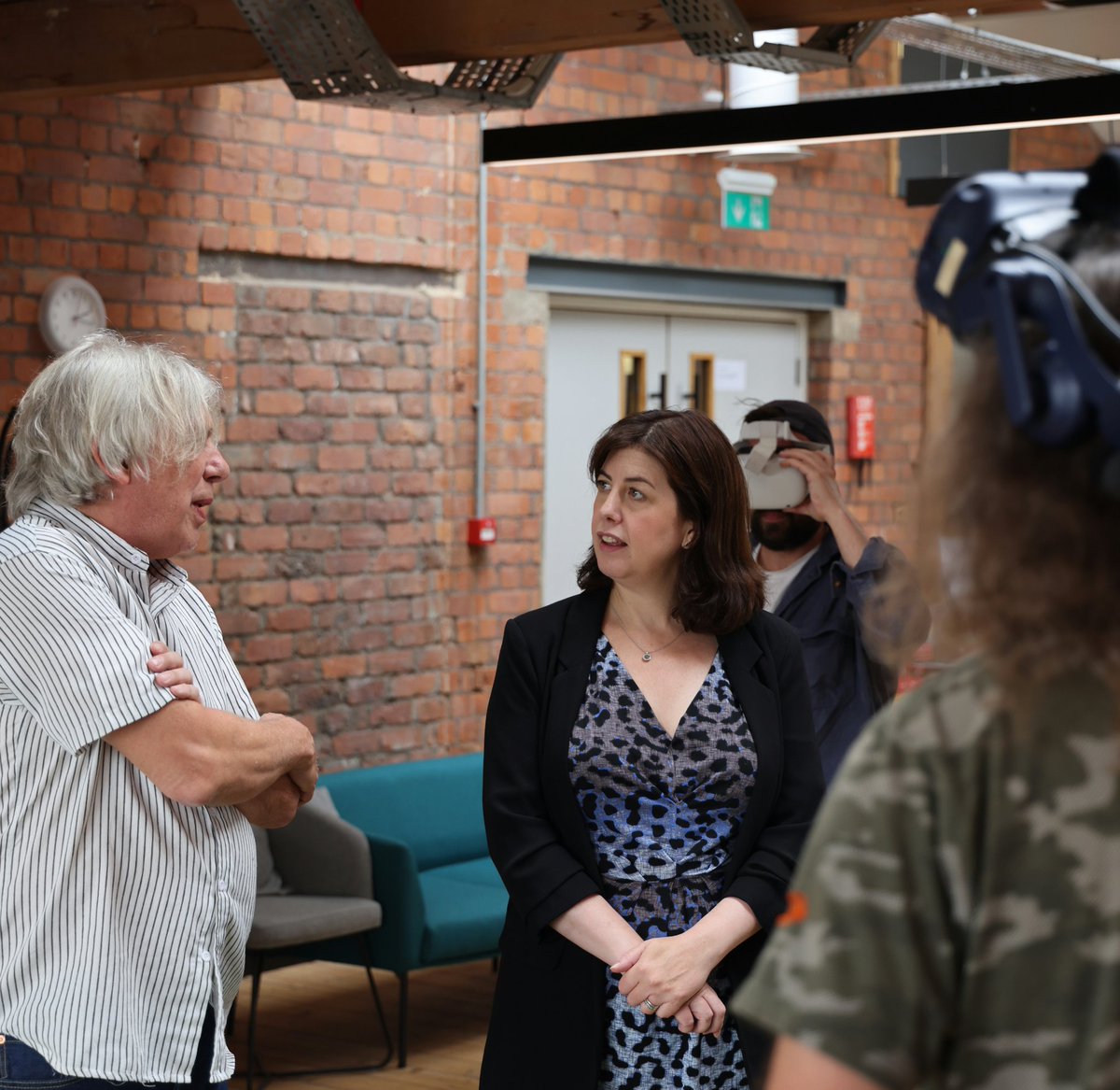 LucyMPowell's tweet photo. Today I joined @wearepixelmill to discuss how tools such as Augmented Reality can support industry training, infrastructure testing, innovative design &amp; even test football strategies. These tools are helping to shape our world &amp; it is vital they are used for public good. https://t.co/KARZep95bq
