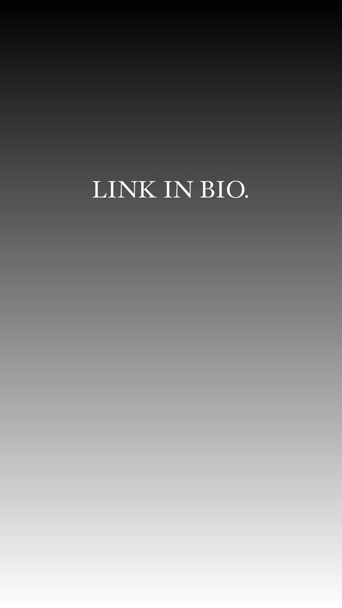 LINK IN BIO.