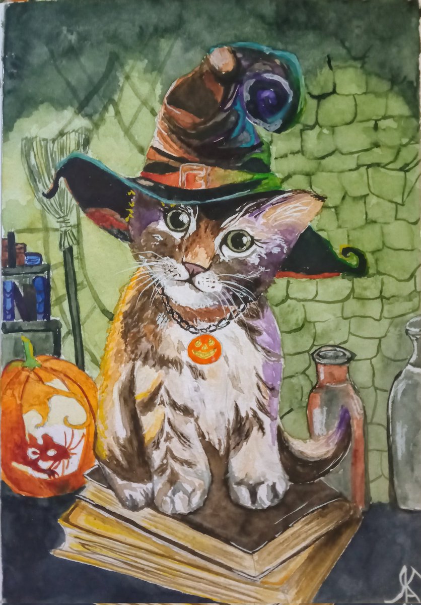 Katnatures's tweet photo. #art #kitty #KittyTwitter #kitten #kat #artist #painting #watercolor #katnatures #Sketching #sketchart https://t.co/8LJaX5Eh2B