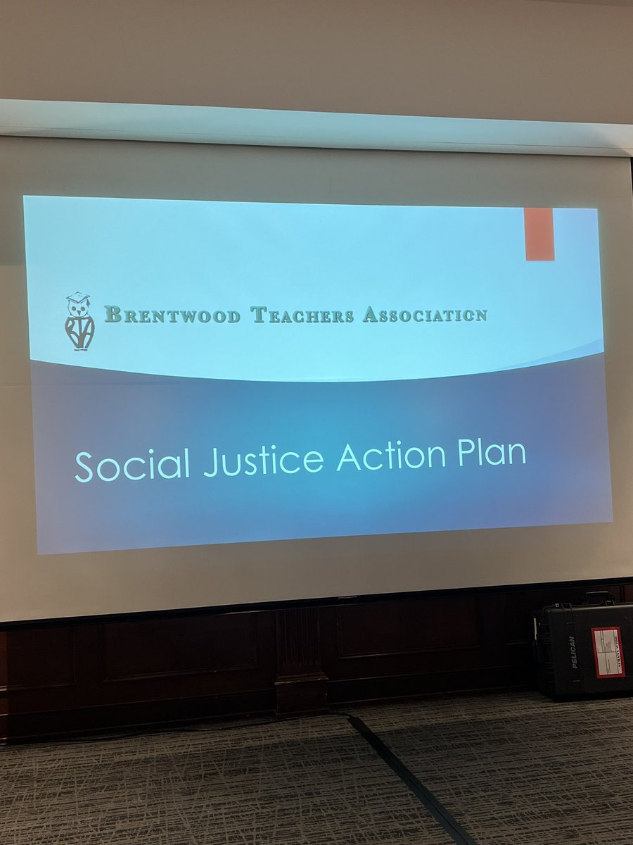 DoraLeland's tweet photo. Phenomenal presentation by @BrentwoodTA on their priorities, goals and actions on advancing racial and social justice in their community. @nysut Social Justice Academy #ManyThreadsNYSUT #SJA @NYSUTStreasurer @WayneWhiteNYSUT @NYSUTStreasurer https://t.co/oRYSbIrfPv