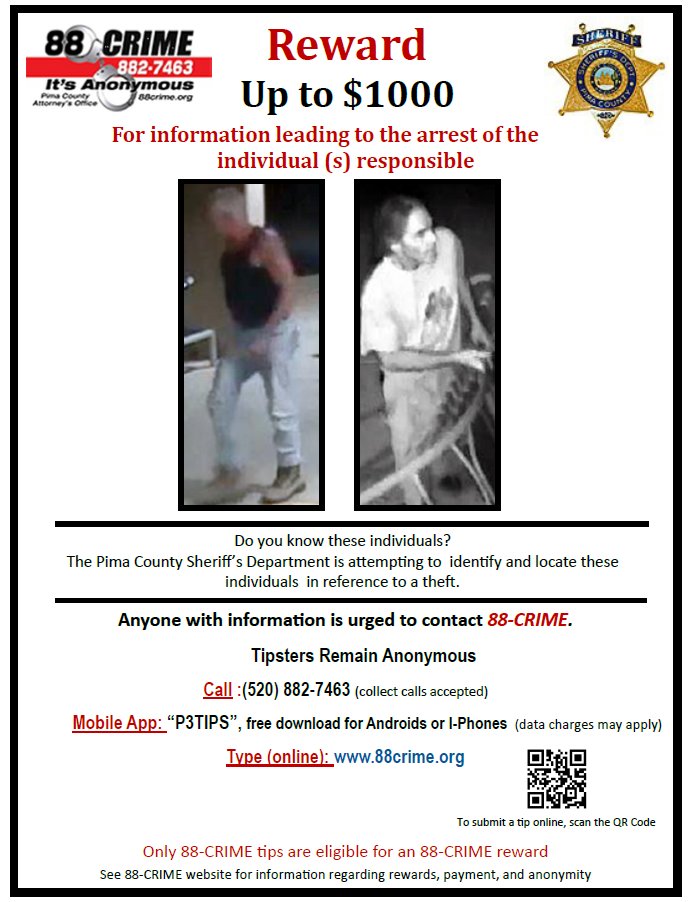 Pima County Sheriff's Department (@pimasheriff) on Twitter photo 