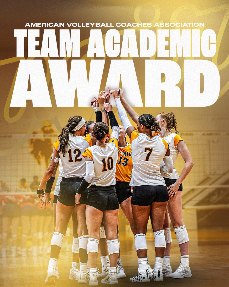 WYO_Volleyball's tweet photo. Cowgirls Named to AVCA Academic Team List

📰| https://t.co/rEOrAJ4dmy

#OneWyoming #GoWyo https://t.co/wV6D66Zs8t