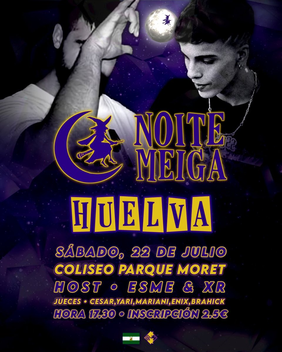 La competición con más hype post pandemia llega a Huelva: <a href="/NoiteMeiga2023/">𝕹𝖔𝖎𝖙𝖊 𝕸𝖊𝖎𝖌𝖆</a>.

No querréis desaprovechar esta oportunidad, ¡es la última en Andalucía!