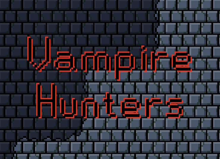 justinmarotta_'s tweet photo. Check out Vampire Hunters! This is our submission to #gmtk2023 2023! Go rate it! https://t.co/jIvhWgodv8 #GMTKJam https://t.co/L6WhJuVvP8